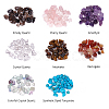 Mixed Natural & Synthetic Gemstone Chip Beads G-PH0001-01-3