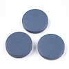 Painted Natural Wood Beads WOOD-S049-02C-03-1