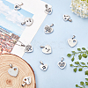 304 Stainless Steel Pendants STAS-UN0014-92P-4