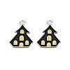 Halloween Theme Alloy Enamel Pendants ENAM-T020-08M-2