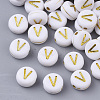 Plating Acrylic Beads X-PACR-R242-01V-1