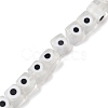 Handmade Evil Eye Lampwork Beads Strands LAMP-G166-16B-2