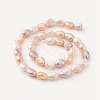 Natural Cultured Freshwater Pearl Beads Strands PEAR-G007-14-2