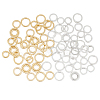 HOBBIESAY 84Pcs 6 Style Brass Linking Rings KK-HY0001-28-1