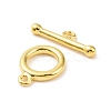 Brass Toggle Clasps X-KK201-G-2