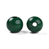 Painted Natural Wood Beads WOOD-A018-16mm-05-2