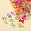 150G 10 Style Transparent Acrylic Beads TACR-FS0001-31-5