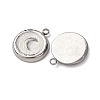 304 Stainless Steel Enamel Pendants X-STAS-P406-20P-2
