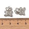 Tarnish Resistant 304 Stainless Steel Beads Rhinestone Setting STAS-K285-31P-3