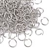 Tarnish Resistant 304 Stainless Steel Open Jump Rings X-STAS-R049-6x0.7mm-2