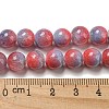 Dyed Natural White Jade Beads Strands G-F764-02D-5