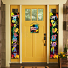 Polyester Hanging Sign for Home Office Front Door Porch Decorations HJEW-WH0023-020-5