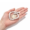 1 Strand White Round Natural Howlite Beads Strands X-TURQ-G091-8mm-5