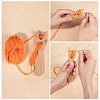 Wooden Knitting Fork and Big Eye Needle Sets TOOL-NB0001-27-3