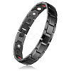 304 Stainless Steel Panther Chain Watch Band Bracelets JB659A-1