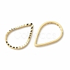 Brass Linking Rings KK-F831-017C-G-RS-3