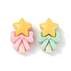 Opaque Resin Cabochons RESI-K027-33G-3