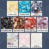 Nbeads 10 Styles Natural Mixed Gemstone Chip Beads G-NB0003-97-5