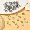 Tarnish Resistant Oval 304 Stainless Steel Open Jump Rings LS-STAS-R067-01-5
