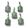 Natural Green Aventurine Pendants G-B127-06P-05-2
