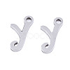 Non-Tarnish 201 Stainless Steel Charms X-STAS-T044-217P-Y-1