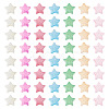 300Pcs Crackle Opaque Acrylic Beads OACR-TA0004-60-2