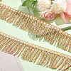 Two Tone Polyester Twisted Rope Tassel Fringe Trimming DIY-WH0304-703B-4