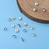 Brass Grade A Rhinestone Spacer Beads RSB034NF-6