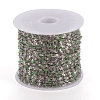 Handmade 304 Stainless Steel Dapped Chains CHS-D026-16P-P-4