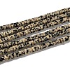 Natural Dalmatian Jasper Beads Strands G-L528-10-1