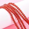 Natural Carnelian Beads Strands X-G-C076-4mm-2A-4