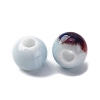 Bright Glazed Porcelain Beads PORC-D300-A19-3
