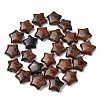 Natural Mahogany Obsidian Beads Strands G-K359-E03-4