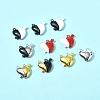 10 Sets Spray Painted Alloy Magnetic Pendants FIND-FS0004-24-9