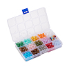 450Pcs 15 Colors Round Imitation Gemstone Acrylic Beads OACR-YW0001-19-4