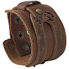 Cowhide Leather Cord Bracelets for Women Men BJEW-WH20012-04AG-02-1