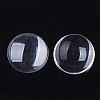 Transparent Glass Cabochons GGLA-R026-40mm-B-2