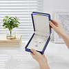 Imitation Leather Pure Color Flip-open Gift Boxes CON-WH0095-238B-03-4