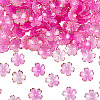 180Pcs Acrylic Bead Caps OACR-PA0001-37A-1