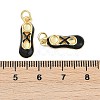 Brass Enamel Pendants KK-G522-50G-01A-3