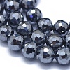 Terahertz Stone Beads Strands G-D0013-77C-3