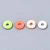 Handmade Polymer Clay Beads Strands CLAY-R089-6mm-T02B-52-3