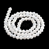 Opaque Solid Color Electroplate Glass Beads Strands X1-GLAA-F029-P4mm-A15-2