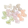 Iridescent Plating Acrylic Beads MACR-K353-26-1