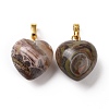 Natural Gemstone Pendants G-I311-A09-G-1