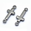 Brass Links Connectors KK-J279-40B-NR-2