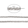 Tarnish Resistant 304 Stainless Steel Rolo Chains CHS-K001-99D-7