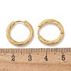 304 Stainless Steel Twist Hoop Earrings for Women EJEW-A130-02B-G-3