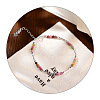 Natural Multicolor Tourmaline Beaded Bracelets KA3160-5
