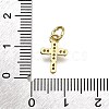 Brass Micro Pave Cubic Zirconia Pendants KK-Z100-39G-02-3